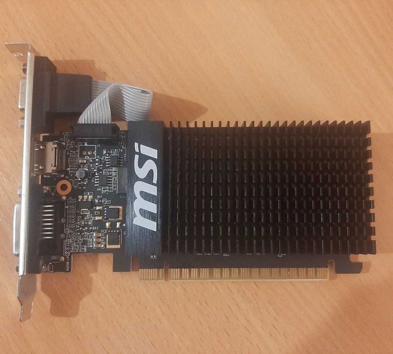 Видеокарта MSI GeForce GT 710 1GB (DVI, HDMI, VGA) Silent: 450 грн ...