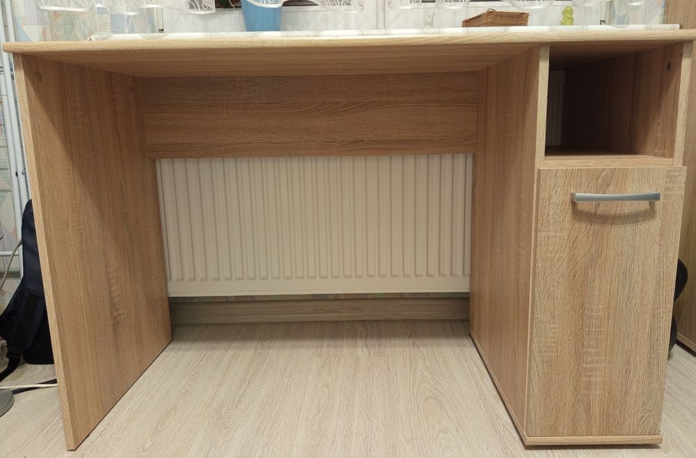 Jak nowe Biurko Niko Forte 110 cm dąb sonoma