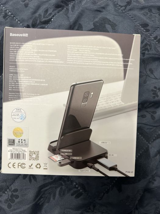 Baseus Docking HUB Stacja dokująca usb C