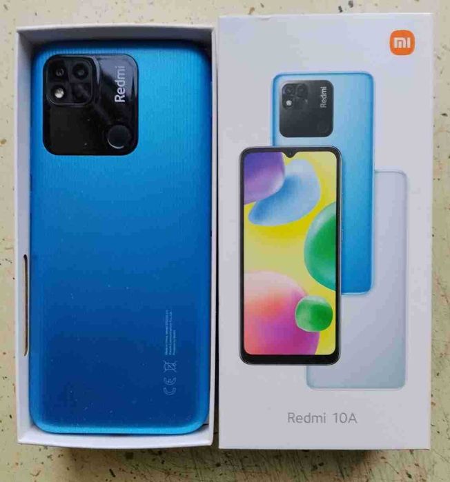 Смартфон Xiaomi Redmi 10A 3/64GB в ідеальному стані, повний комплект