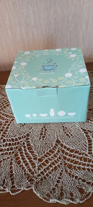 Подарункова чайна чашка з блюдцем Lefard