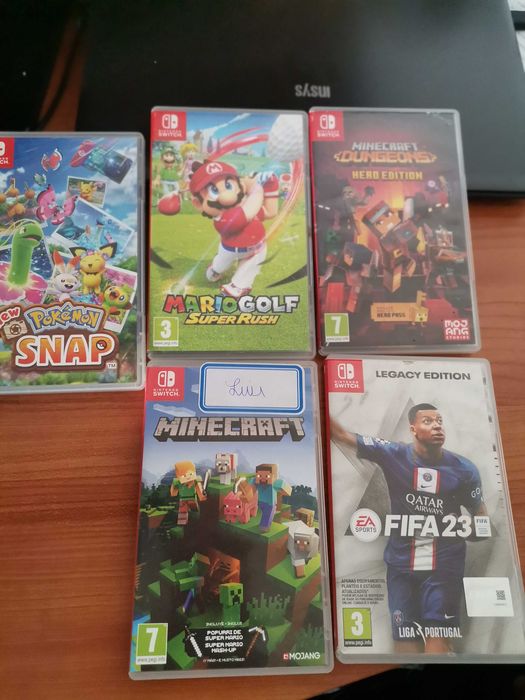 nintendo com jogos incluidos