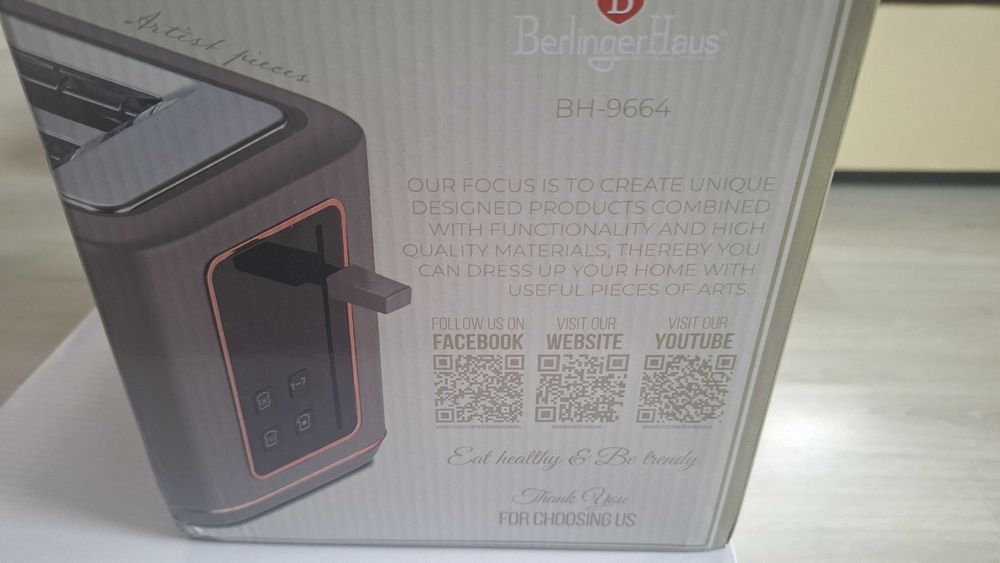 Toster Berlinger Haus Taupe