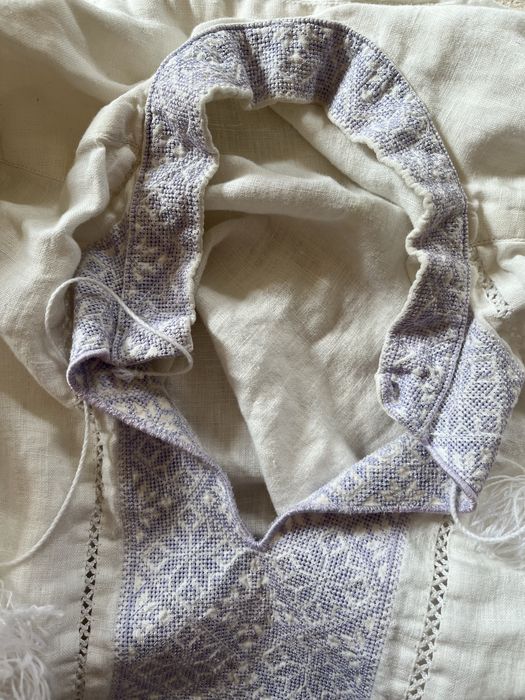 Низька ціна! Вишиванка. Вишита сорочка. Льон. 180/183 см. 16-18 р.