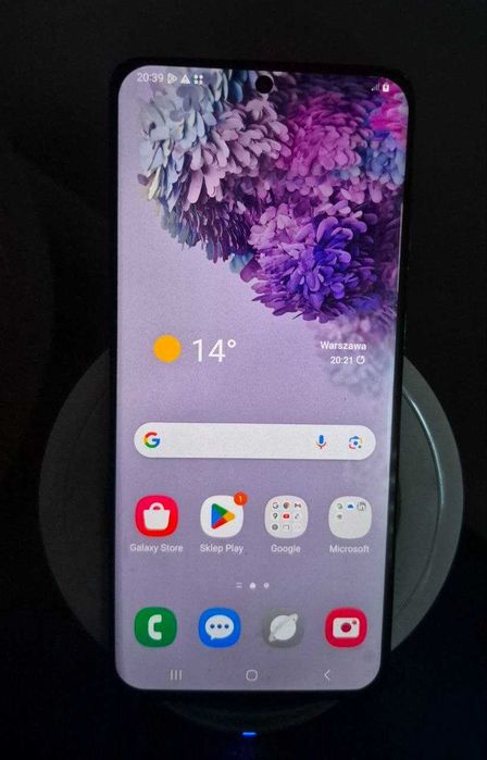 Samsung Galaxy S20 Plus, idealny stan, gw