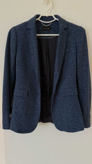 Твідовий жакет меланжевий трикотаж Массімо Дуті