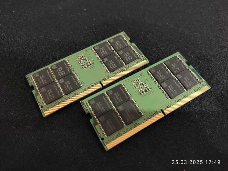 Пам'ять SK Hynix 32/64 GB DDR5 5600 Laptop SODIMM RAM 2Rx8 PC5