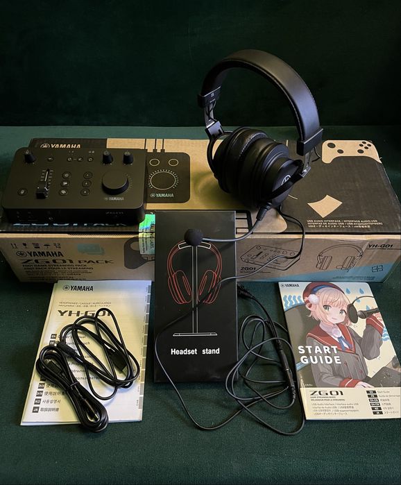 Yamaha ZG-01 PACK Interfejs audio + słuchawki z mikrofonem GRATIS