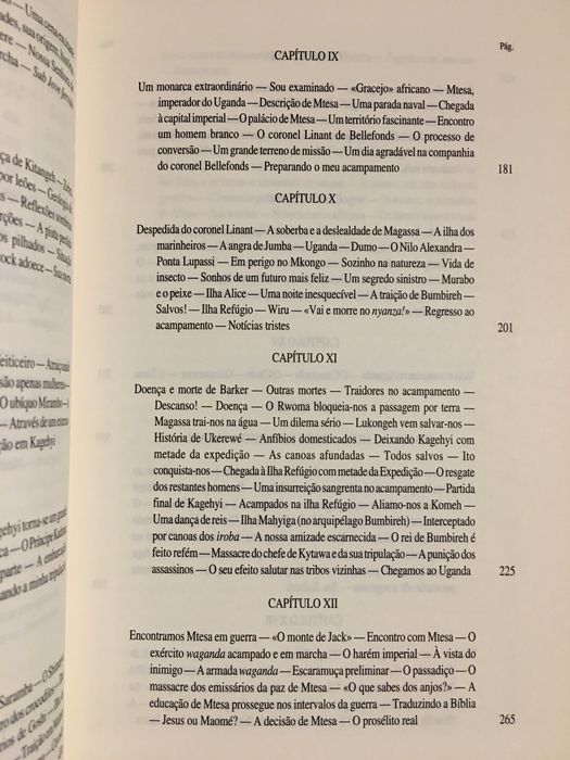 Travessia de África/ Através do Continente Negro