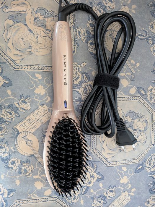 Escova cabelo elétrica alisadora