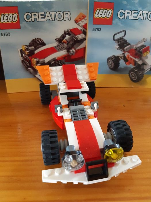 Lego samochód 5763 wyścigówka