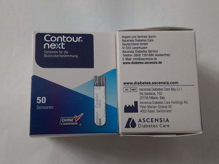 Тест полоски  для глюкометра Contour Next