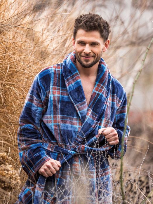 Теплі чоловічі халати KEY