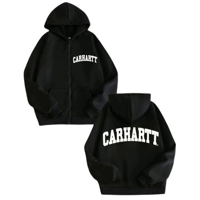 Зип-Худи Carhartt Logo унисекс кархарт кофта толстовка тишка лонгслив