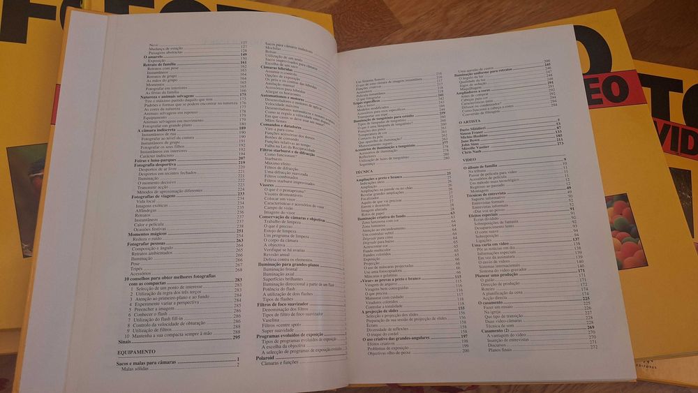 Coleção Completa De Fotografia | 8 Volumes | 2400 Paginas