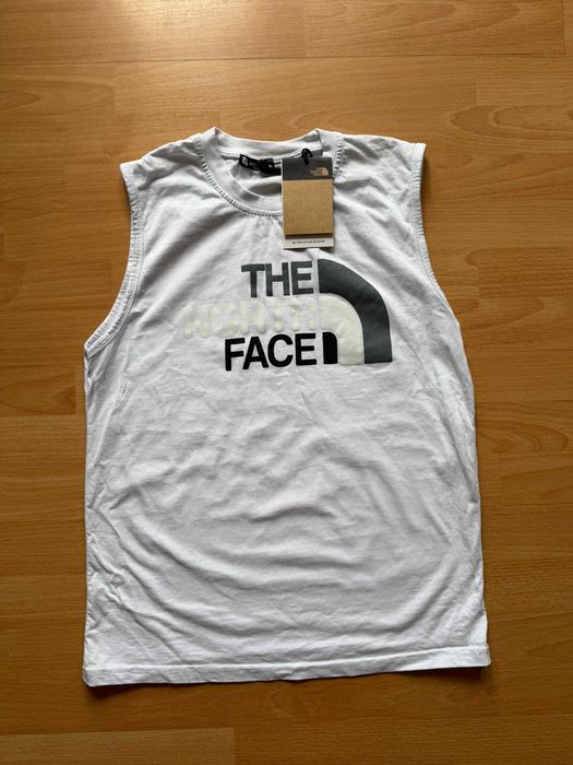 Biały tank top The North Face rozmiar M