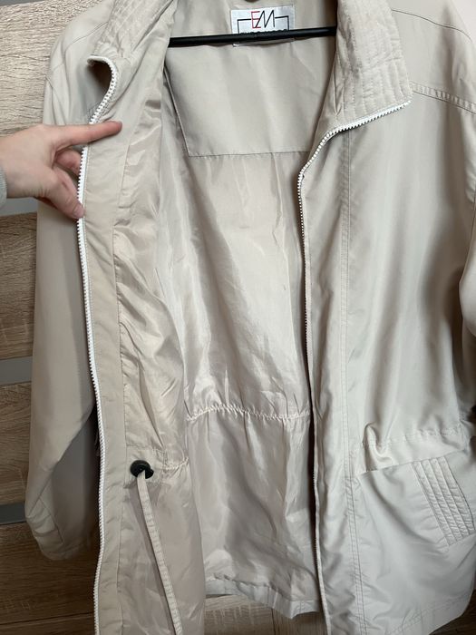 Damska cienka kurtka XL Parka płaszcz