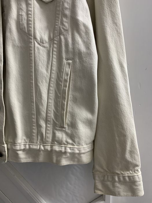 Куртка джинсовка белая LEVIS size:XL/L