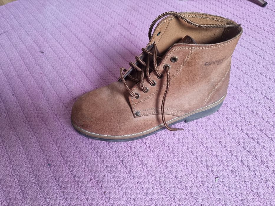 Botas em pele Campista