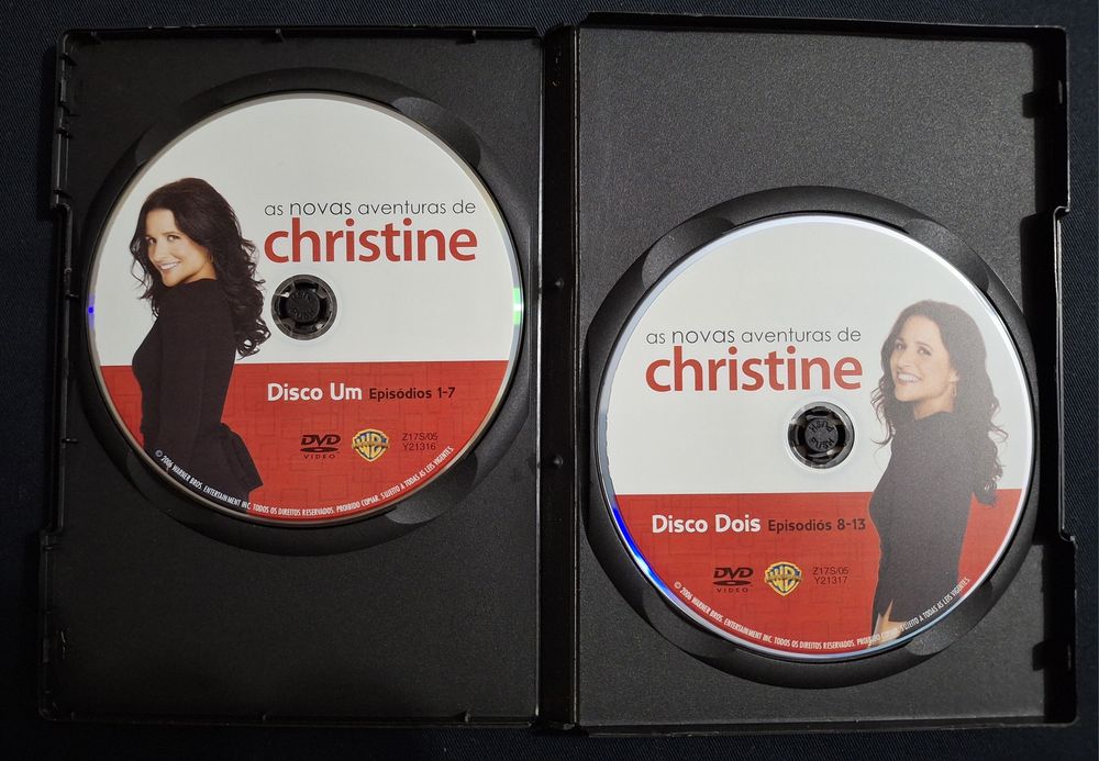 DVD As novas aventuras de Christine. A primeira série.
