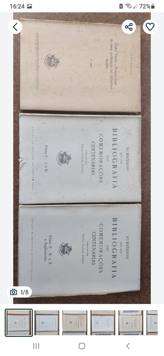 17 livros antigos publicados Estado Novo - 1as e 2as edições desde 3€