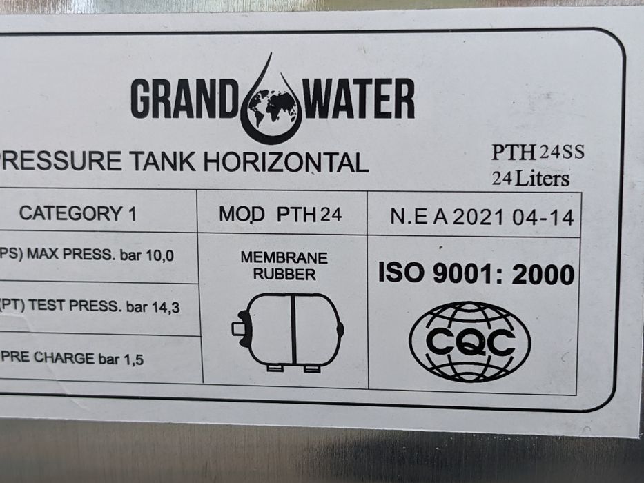 Насосна станція , гідрофор для води JY 1000 INOX
