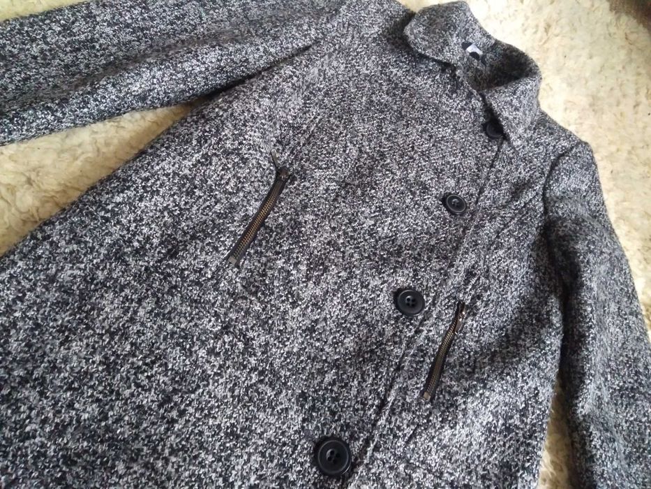 Płaszcz damski wiosenno-jesienny elegancki rozmiar 38 S