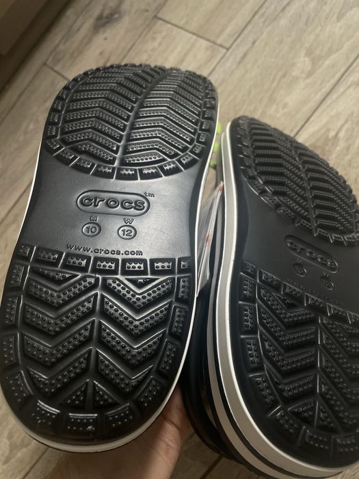 Buty Crocs 43-44. M9 w10 nowe czarne