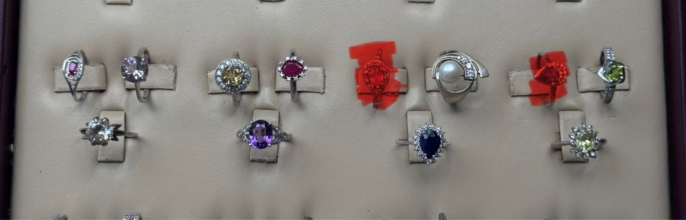 Срібні каблучки 925