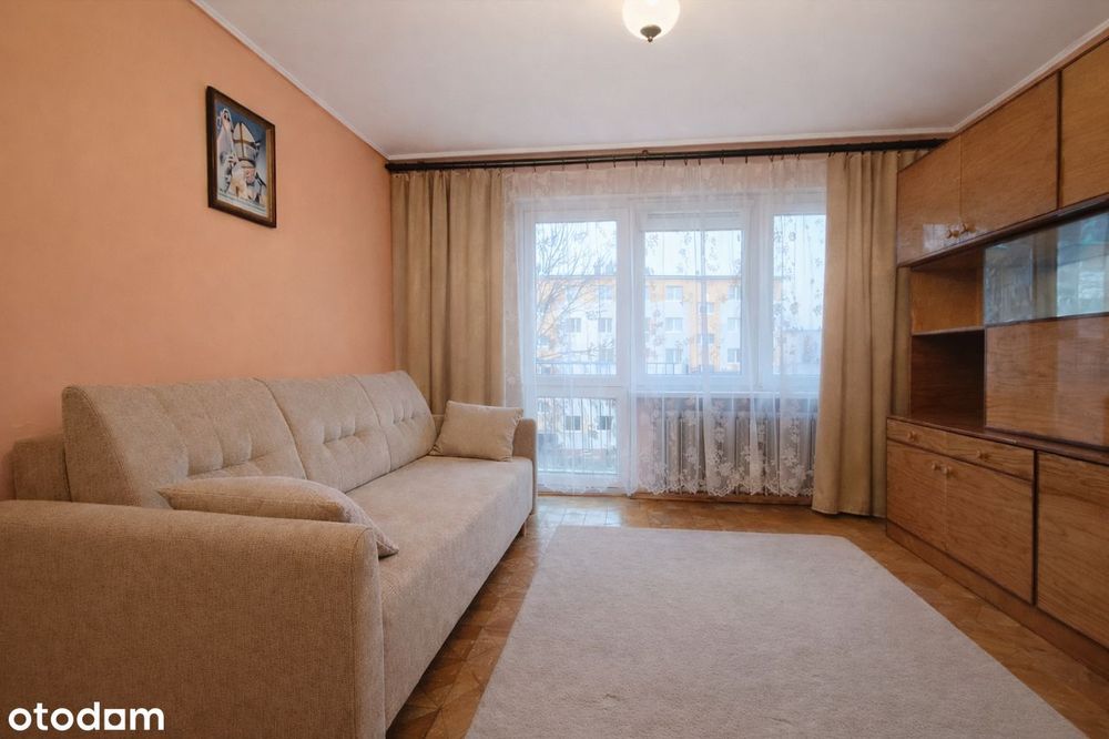 Jasne 2-pokojowe mieszkanie z funkcjonalnym układem, 46,7 m²