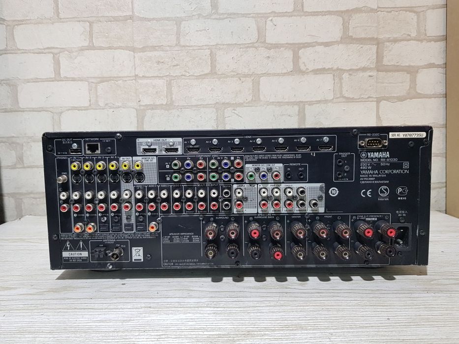 Пульт!7.2AV-Преміум Ресивер Yamaha RX-A1030 7х110Вт , AirPlay,4K,USB,