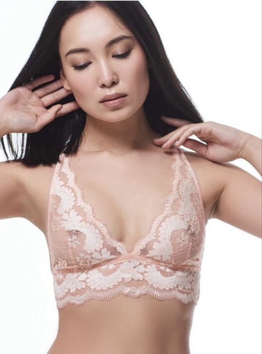 Мереживний бралет ліф Soko Lingerie Juliette персиковий