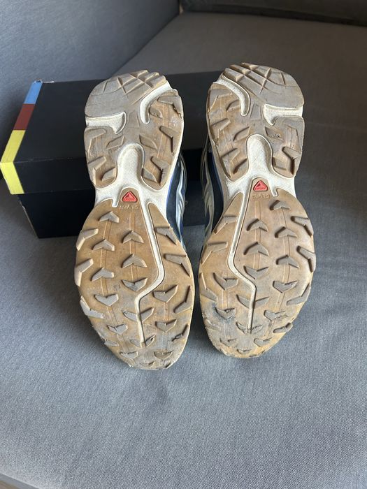 Ténis Salomon XT-6 Skyline Beje/ Azul/ Preto