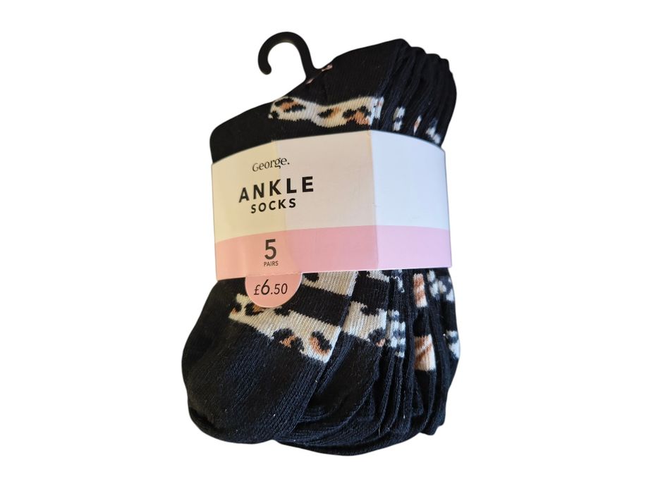 5-pak skarpety George rozmiar 36-42