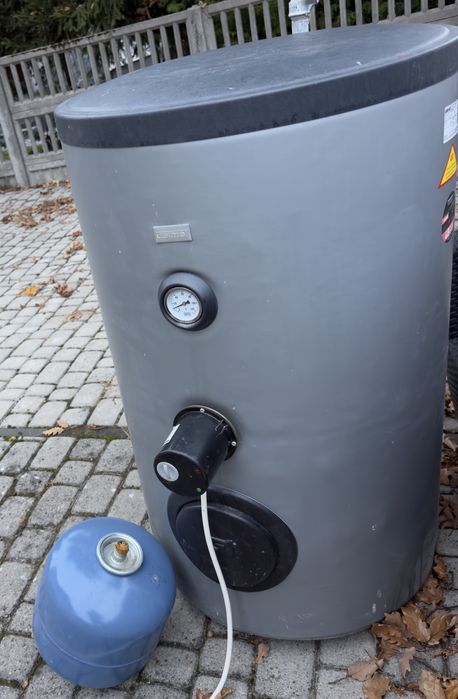 Galmet 200l + grzałka 3kw