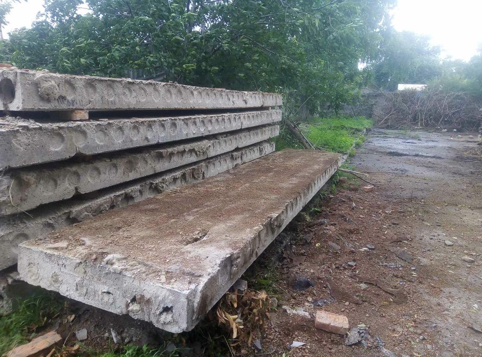 Плиты перекрытия пустотелые 6 м, 5,70,5.40м