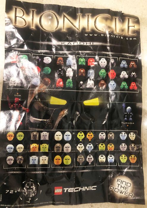 LEGO Technic RoboRiders e Bionicle