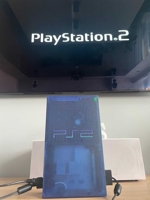 Sony PlayStation 2 Fat OCEAN BLUE Limited