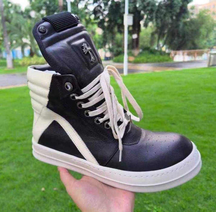 (БЕЗ ПЕРЕДОПЛАТИ)Rick Owens x Chrome Hearts рік овенс конверс чорні