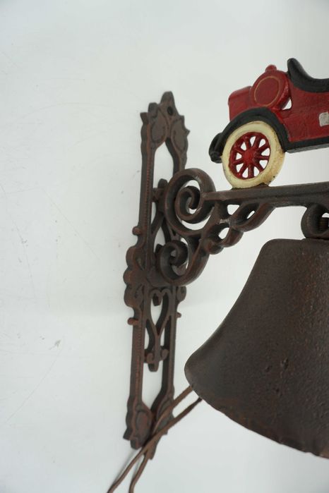 PIĘKNY ŻELIWNY dzwon dzwonek samochód