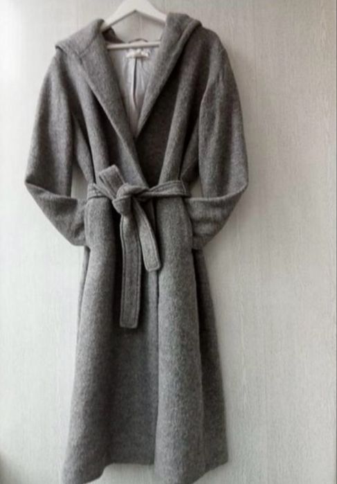 Шерстяне пальто максі