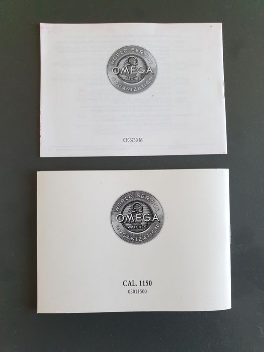 Książeczki instrukcje OMEGA