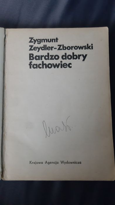 Bardzo dobry fachowiec Zygmunt Zeydler-Zborowski