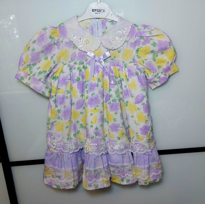 Літні гарні сукні на дівчаток 74/80/86/92 розміру