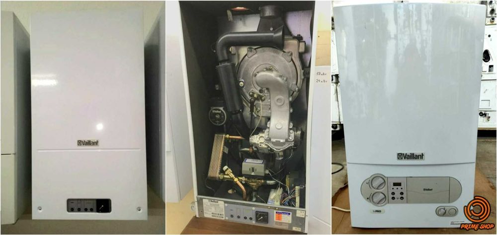 ГАЗОВЫЙ Котел VAILLANT AtmoMax Turbo tec Eco BUDERUS 18-45kw Бу ЕВРОПА