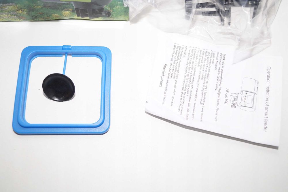 1844 AF-2019B Automatyczny podajnik karmy do rybek karmnik do ryb