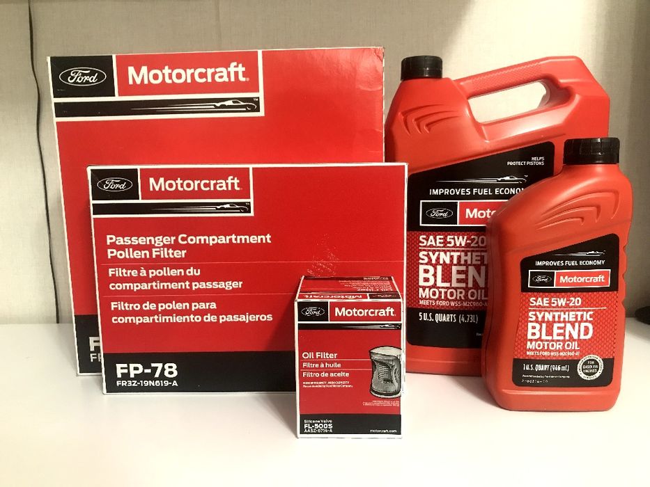 Комплект ТО для Ford Edge, Mustang, Fusion, Escape, Explorer