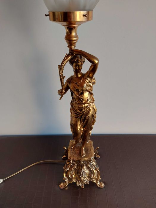 Candieiro Mesa em Bronze Francês