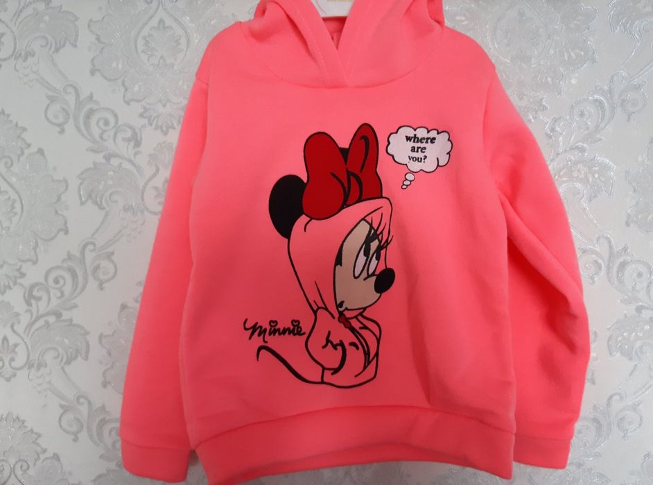 Толстовка на девочку начёс