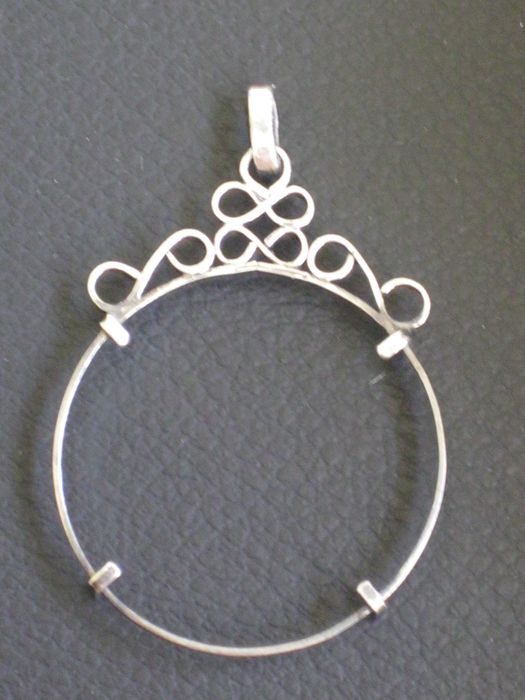 Aro Artesanal em Prata Lei 835. para Moedas Antigas